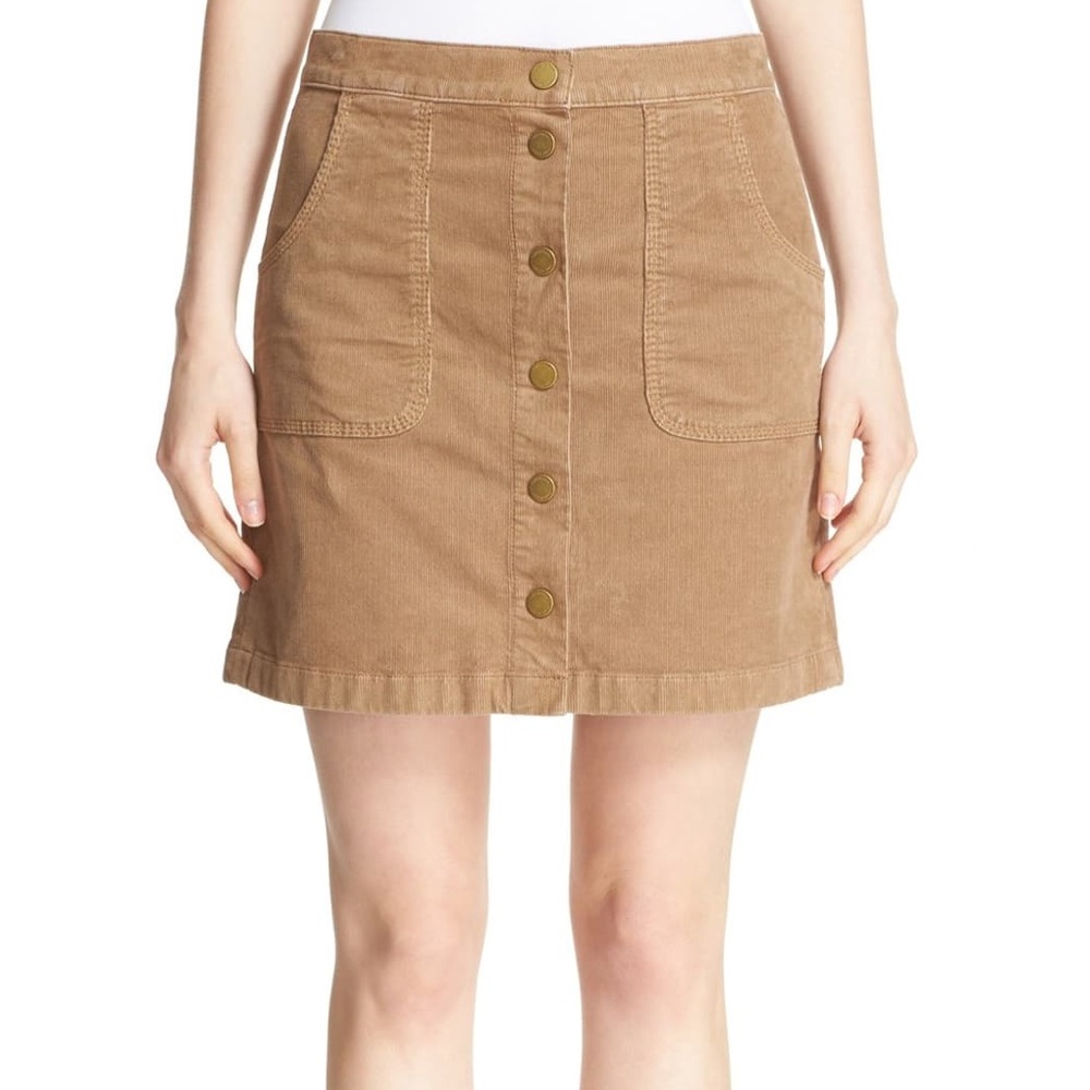 Tory Burch ' Lucitano' Corduroy Skirt